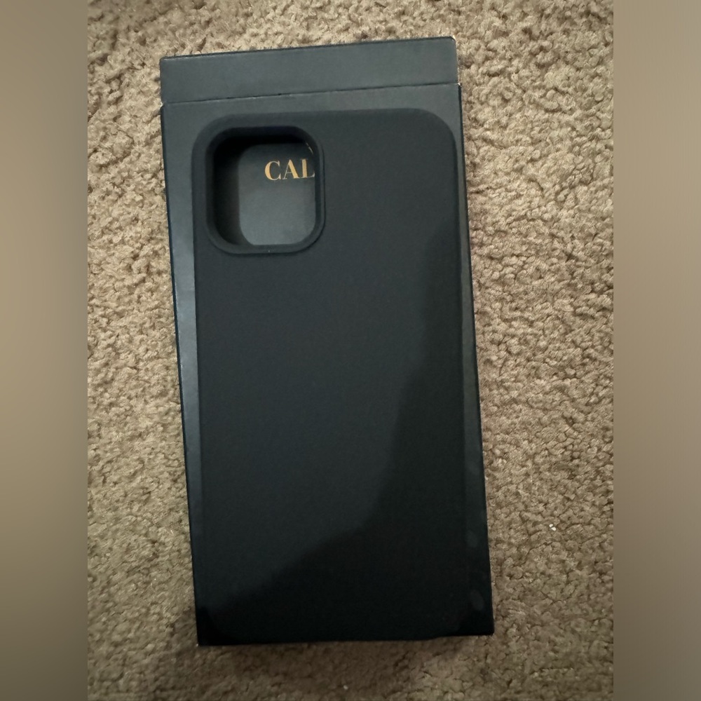 Brand new with box black silicone iPhone 11 case